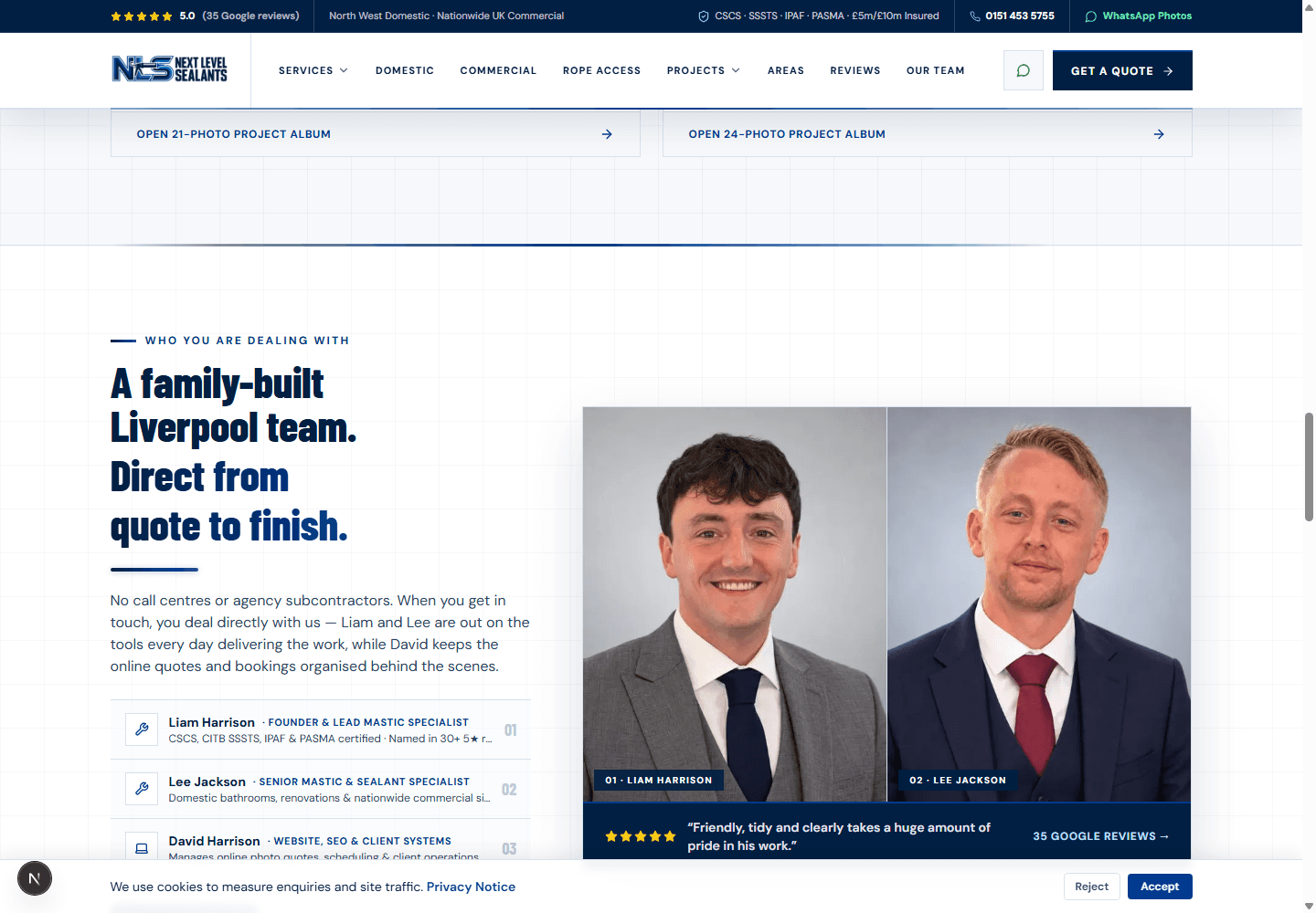 Family-Run Team & Qualifications Spotlight